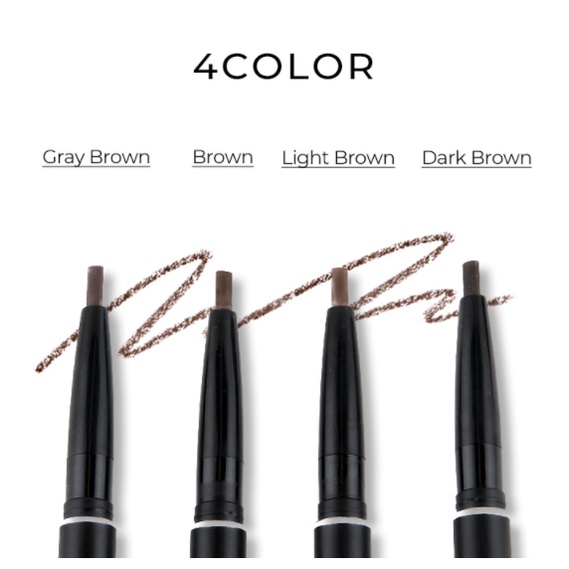 Chì Kẻ Mày Chống Thấm Nước Witch's Pouch Selfie Perfect Eyebrow GomiMall