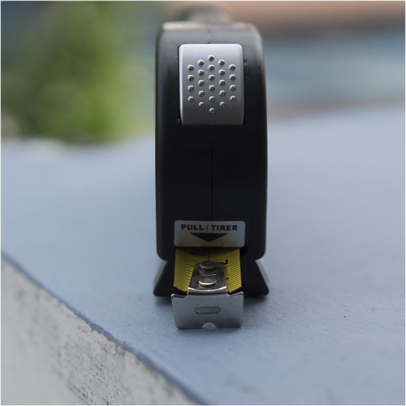 Thước thủy laser đỏ - Thước đo khoảng cách bằng laser - máy đo khoảng cách laser cầm tay giá rẻ PRO 3(Đen)