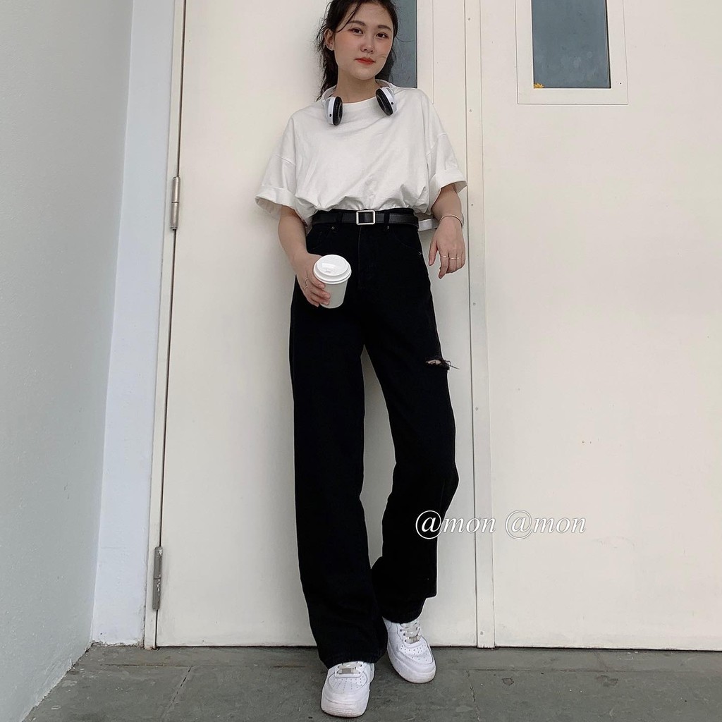 200950 QUẦN RÁCH 1 BÊN HÔNG - SIZE S,M,L | BigBuy360 - bigbuy360.vn