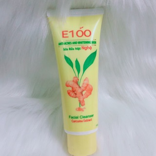Sữa rửa mặt chiết xuất từ ngệ E100