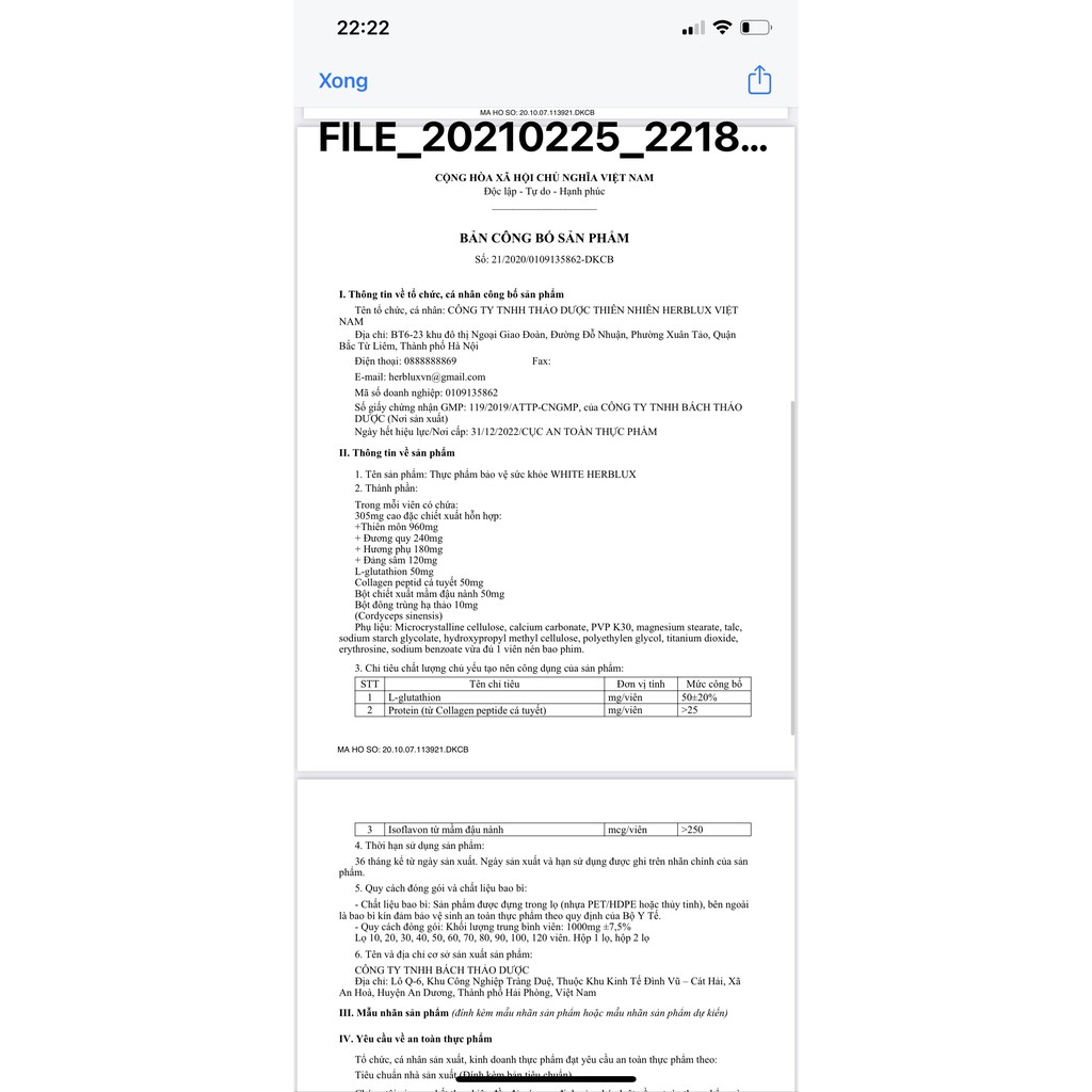 Viên Uống Trắng Da WHITE HERBLUX Trắng hồng, Căng mịn, Mờ Nám | BigBuy360 - bigbuy360.vn