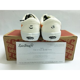 (Ảnh thật+Full box) Giày Van old Human Error kem