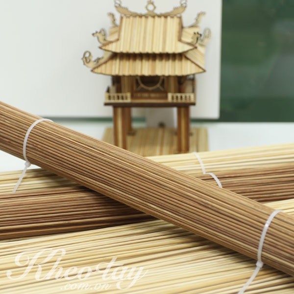 Tăm tre mô hình màu nâu, tăm tre handmade