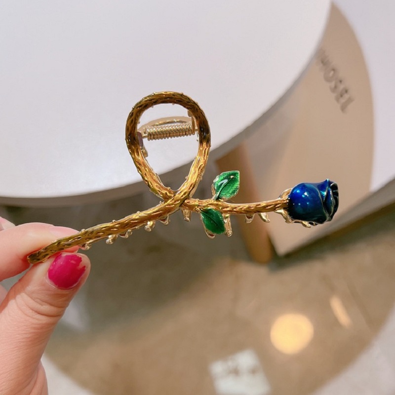 Kẹp TóC HìNh Hoa HồNg ThờI Trang Cho Nữ