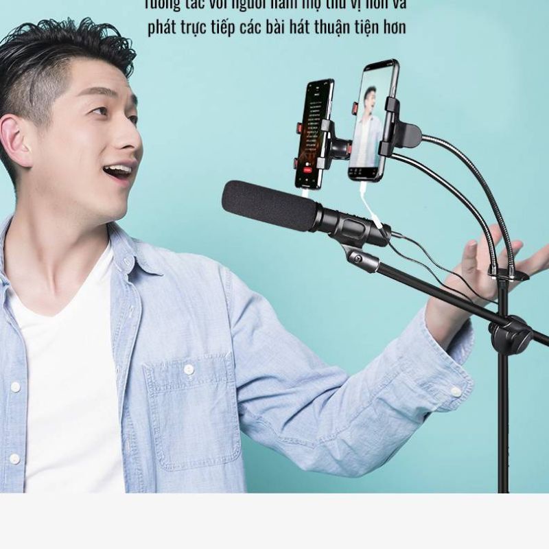 MICRO THU ÂM CHUYÊN NGHIỆP LIVESTREAM ĐIỆN THỌAI TAKSTAR PH200