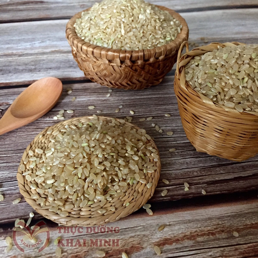 Gạo lứt tròn nhật
