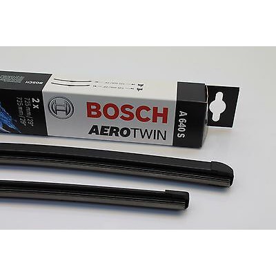 Set thanh gạt nước Bosch A640S (AEROTWIN-EURO SET) 29x29 inch cho Ford Focus 1.6 Ti- VCT (11-13), Ford VCT (11-13)