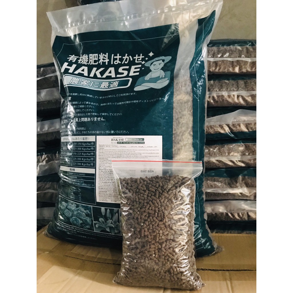 Phân hữu cơ HAKASE - Hàng nội địa Nhật Bản (Bán theo 1 kg)