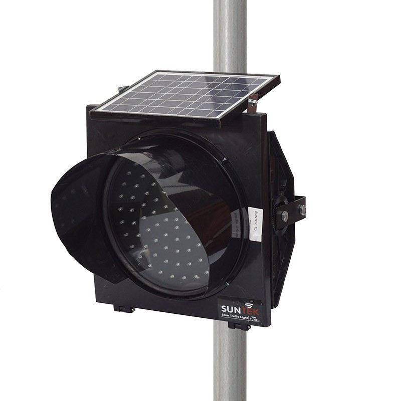 [Trả góp 0%] Đèn Tín Hiệu Giao Thông Năng Lượng Mặt Trời SUNTEK TL-02 7W - Hàng Chính Hãng - Bảo hành 2 năm