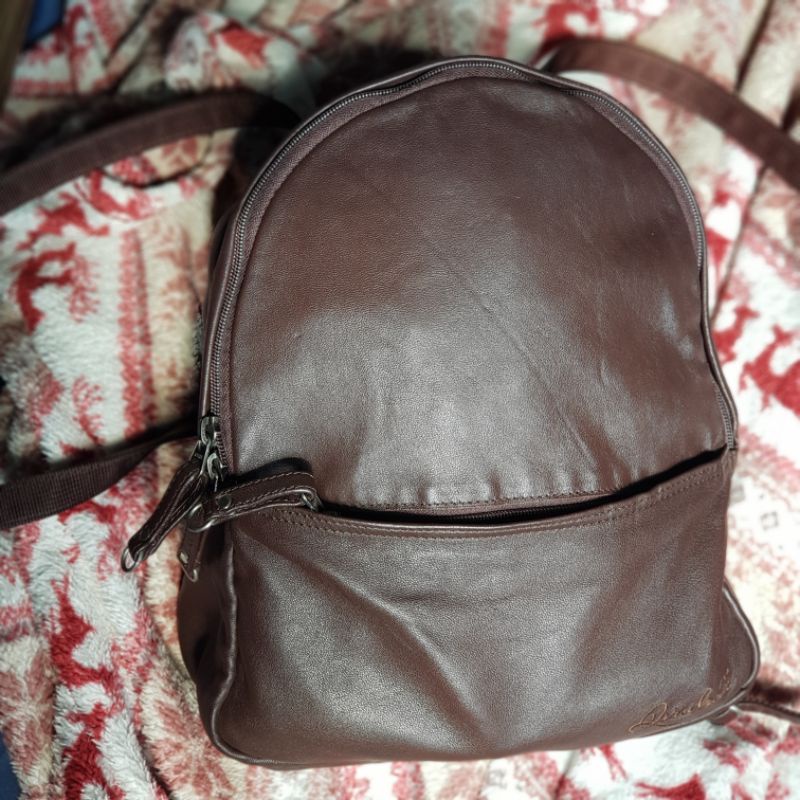 BALO DA DÊ CHẤT ĐẸP MỀM, LOGO THÊU TRÊN DA