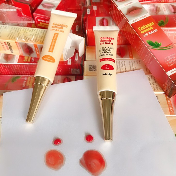 ✅Dưỡng Môi💥Rẻ Vô Địch💥Dưỡng Kích Siêu Kích Màu Nhanh collagen Lip Balm-15g | BigBuy360 - bigbuy360.vn