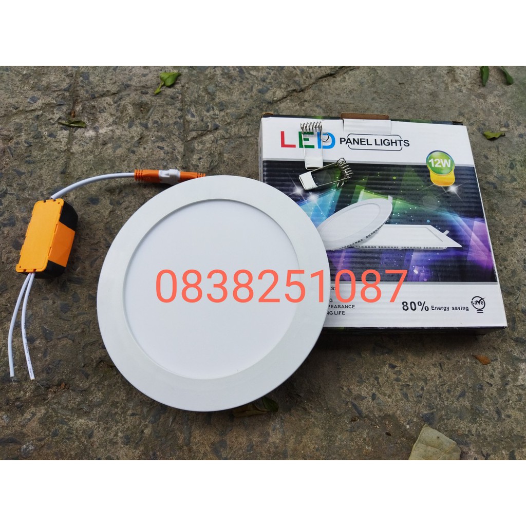 Đèn Led Âm Trần Thạch Cao 12W Tròn Giá Rẻ Đường Kính 150Mm