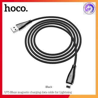 CÁP SẠC NHANH DÂY DÙ NAM CHÂM LIGHTNING 3.0A HOCO U75