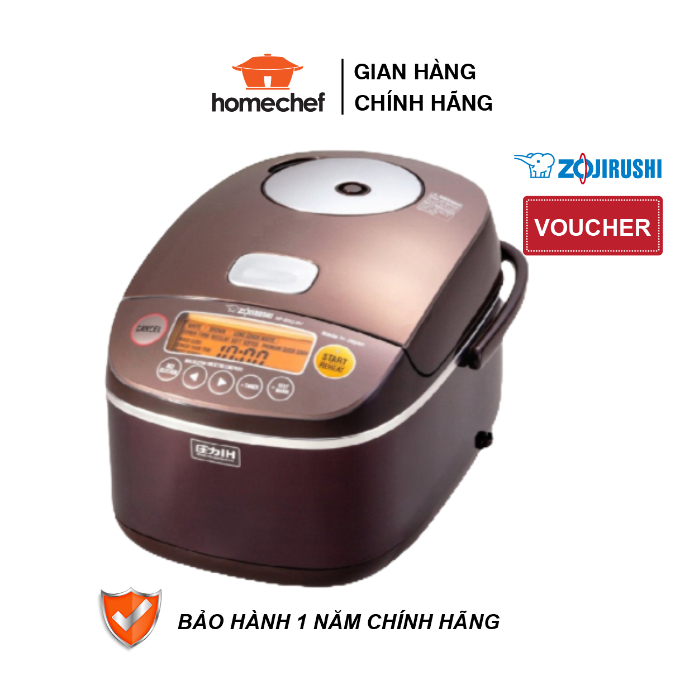 Nồi cơm áp suất cao tần điện tử Nhật Bản - Zojirushi NP-BSQ18V-TA 1.8L, bảo hành 12 tháng