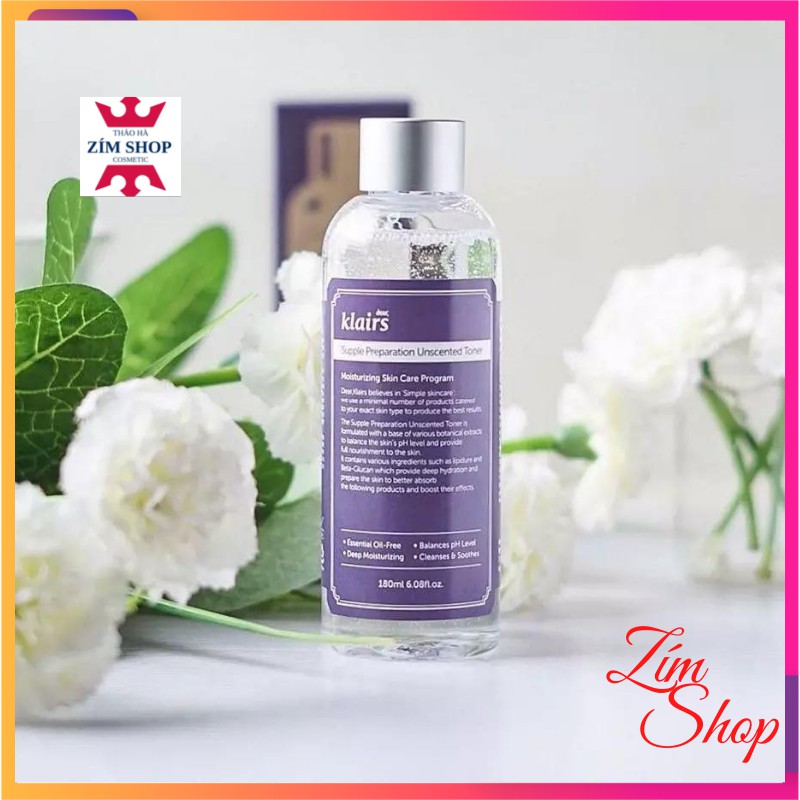 Nước cân bằng Klairs Supple Preparation Toner