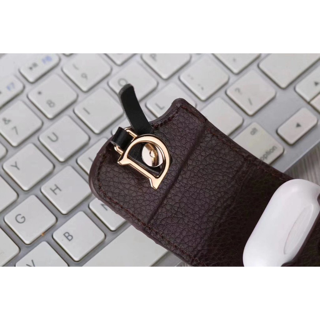 Vỏ da cho hộp đựng tai nghe airpod Apple | BigBuy360 - bigbuy360.vn