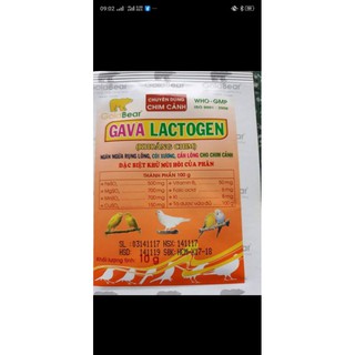 Khoáng chim ngừa rụng lông(GAVA LACTOGEN)