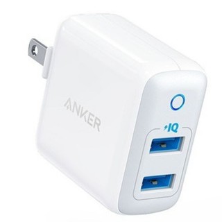 [DT25] CỤC SẠC ANKER CHÍNH HÃNG 2 CỔNG SẠC NHANH 24W-A2027- TRẮNG A2027121