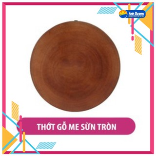 Thớt gỗ me sừn tròn