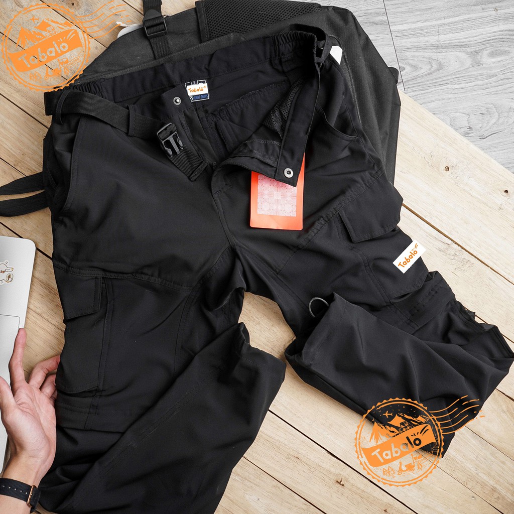 [MUA 1 ĐƯỢC 2] - Quần Dài North Face Nối Ống - Chống Nước, Thoáng Mát, Nhanh Khô - Quần Đi Phượt, Dã Ngoại