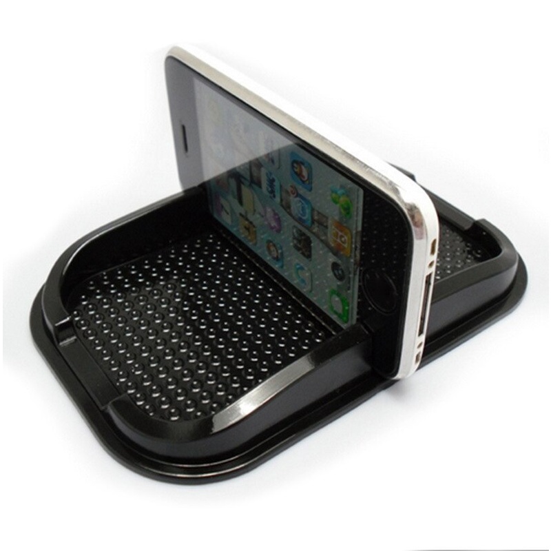Giá Đỡ Điện Thoại gps Chống Trượt Bằng Silicon Đa Năng Gắn Bảng Điều Khiển Xe Hơi