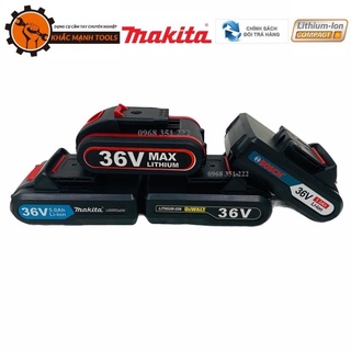 Pin 36v, 26v 5 cell dành cho máy khoan bosch, makita, dewalt - pin 5 cell