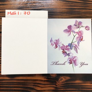 Thiệp Thank You Vintage