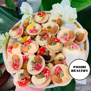 ❌ [Nhà Làm] Bánh Đồng Tiền Hạt Điều Trái Cây Và Hạt
