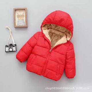 Áo phao lót lông cừu cho bé combo khách