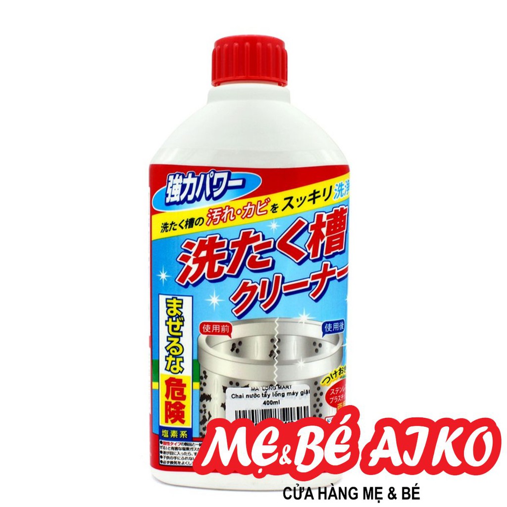 NƯỚC TẨY RỬA LỒNG MÁY GIẶT 400ml