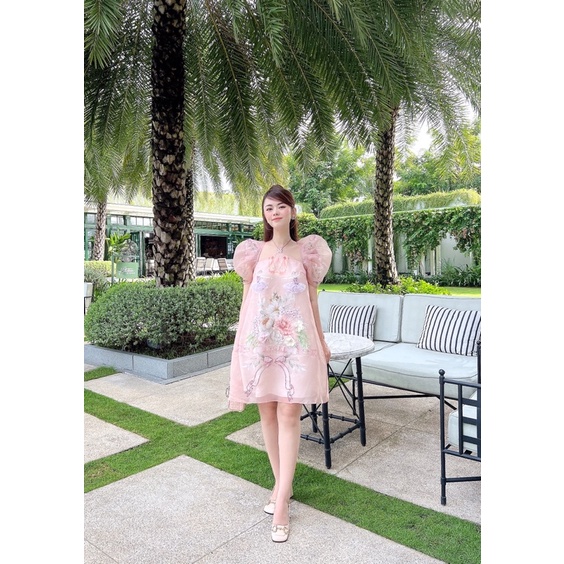 Váy hồng công chúa ngọt ngào Bella dress by Linn Design