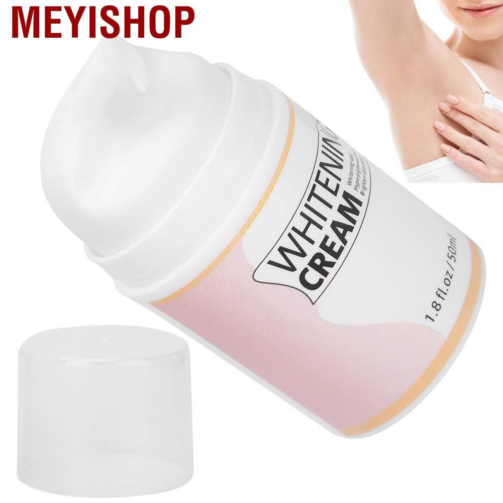 Meyishop Whitening Cream Brightening Skin Tone Moisturizing Lightening for Knee Elbow Underarm 50ML