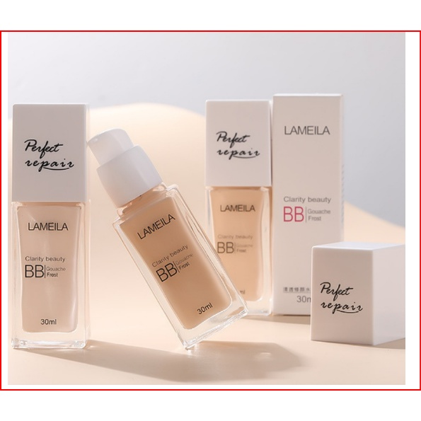 Kem Nền LAMEILA Trang Điểm Che Khuyết Điểm BB Cream Lameila Perfect Repair Light Concealer Foundation KM5