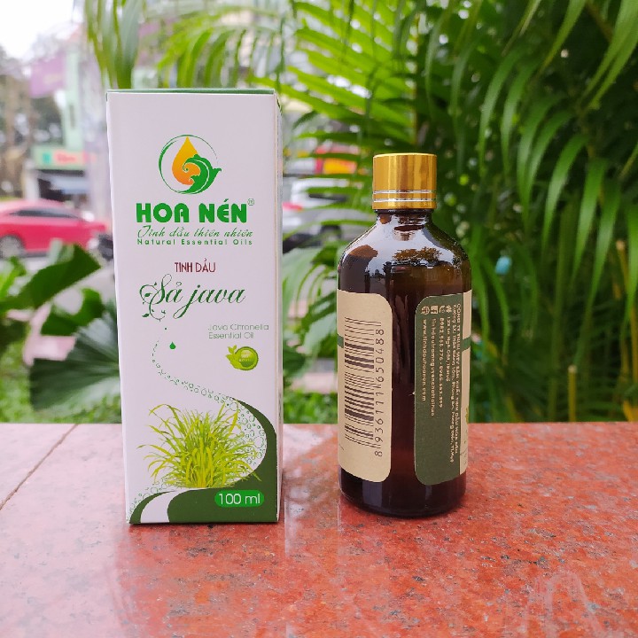 Tinh Dầu Sả Java 100ml [NGUYÊN CHẤT] Giúp đuổi muỗi, khử mùi hôi, làm ấm phòng hiệu quả