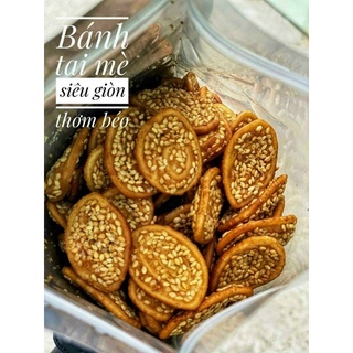 Tai heo sấy mè - 1kg snack bánh tai heo sấy mè đặc biệt thơm ngon nhà làm