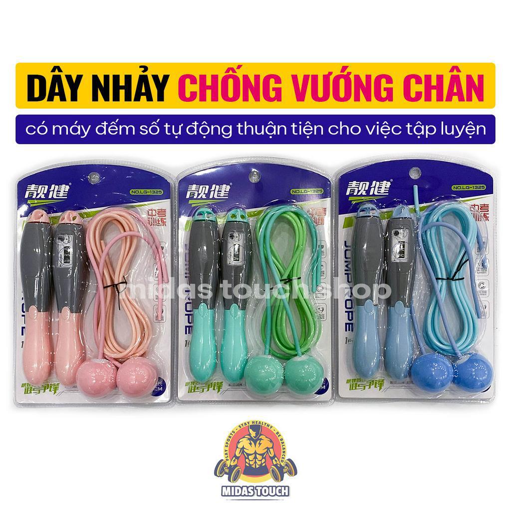 Dây Nhảy Không Dây Có Đếm Số Chống Vướng Chân - Phù Hợp Tập Nơi Có Không Gian Hẹp, Văn Phòng, Trong Nhà