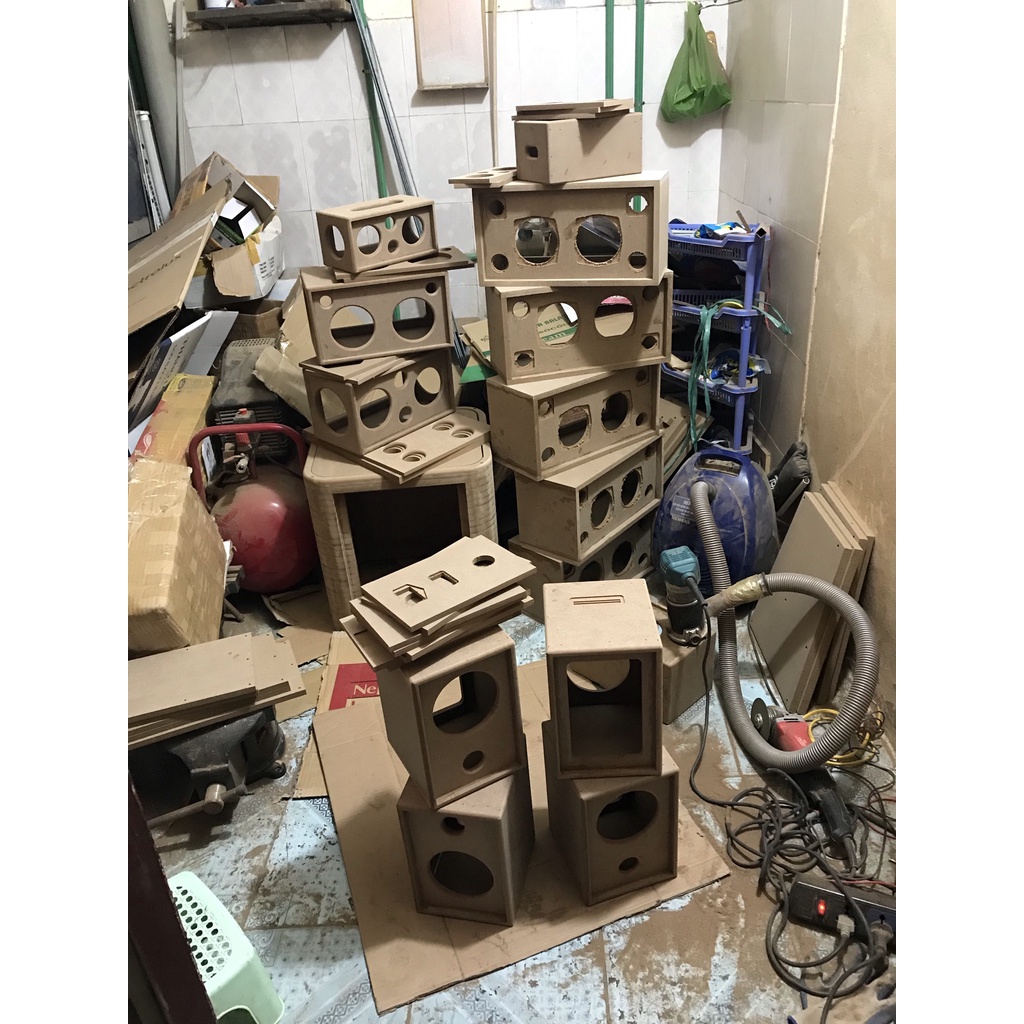 4KG Thùng loa diy 2.1 size 430x220x130