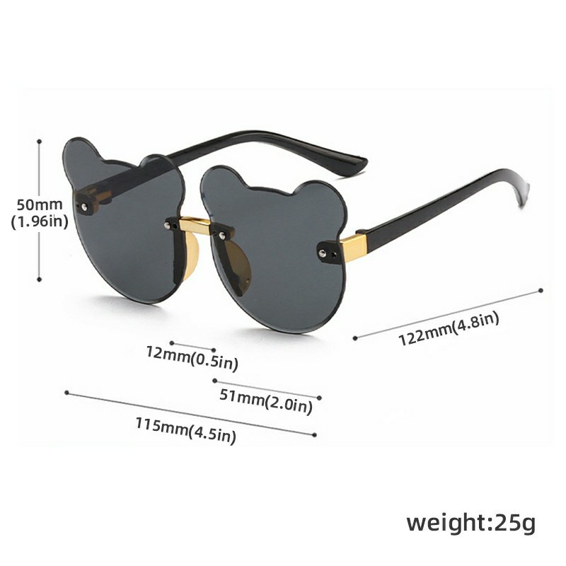 Kính Mắt Gấu Cho Bé Kute Chống Tia UV | BigBuy360 - bigbuy360.vn