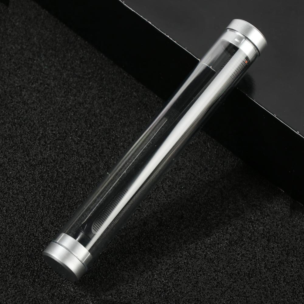 CHOOKEY Hộp Đựng Bút Bằng Nhựa Màu Trơn Trong Suốt
