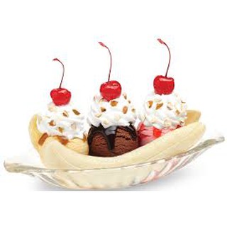 Bộ 6 Ly Kem thuyền Alaska Banana Split Dish Ocean – P00116 – 350ml