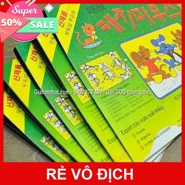 [XÃ KHO] KEO DÁN CHUỘT 1 BỌC 2 MIẾNG [HCM]