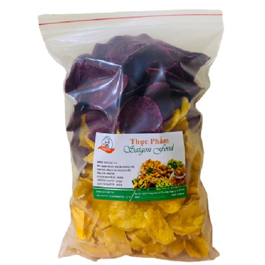 500G KHOAI LANG VÀNG + TÍM SẤY MẬT ONG