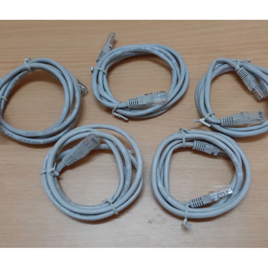 Dây cáp mạng đúc sẵn 2 đầu RJ45 CAT5E dài 1.2m  đến 1.5m