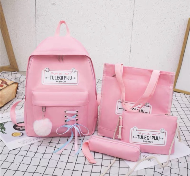 SET BALO 4 món - Piju thắt nơ