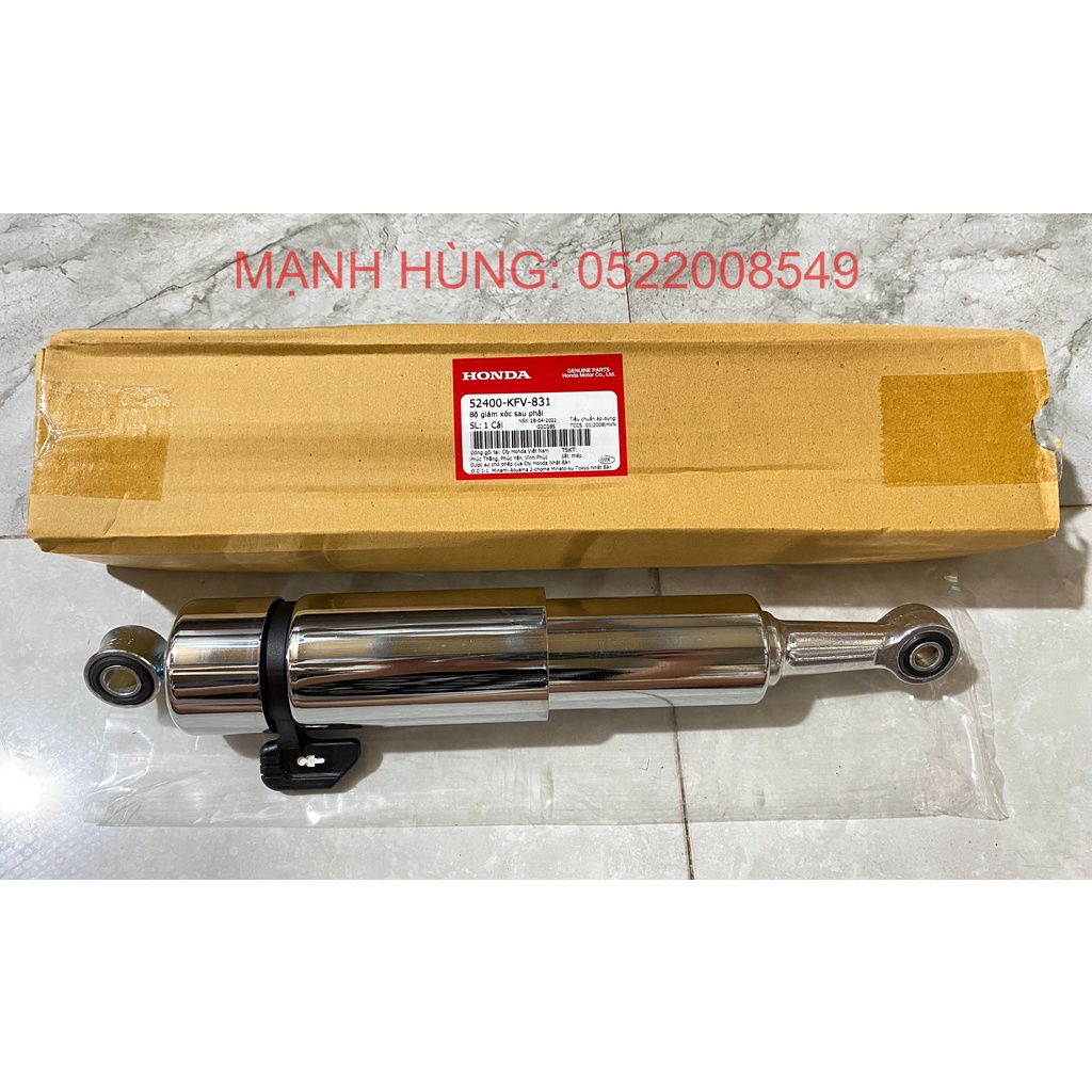Giảm xóc sau bên trái - phuộc sau HONDA DREAM 110. 52500KZVV31