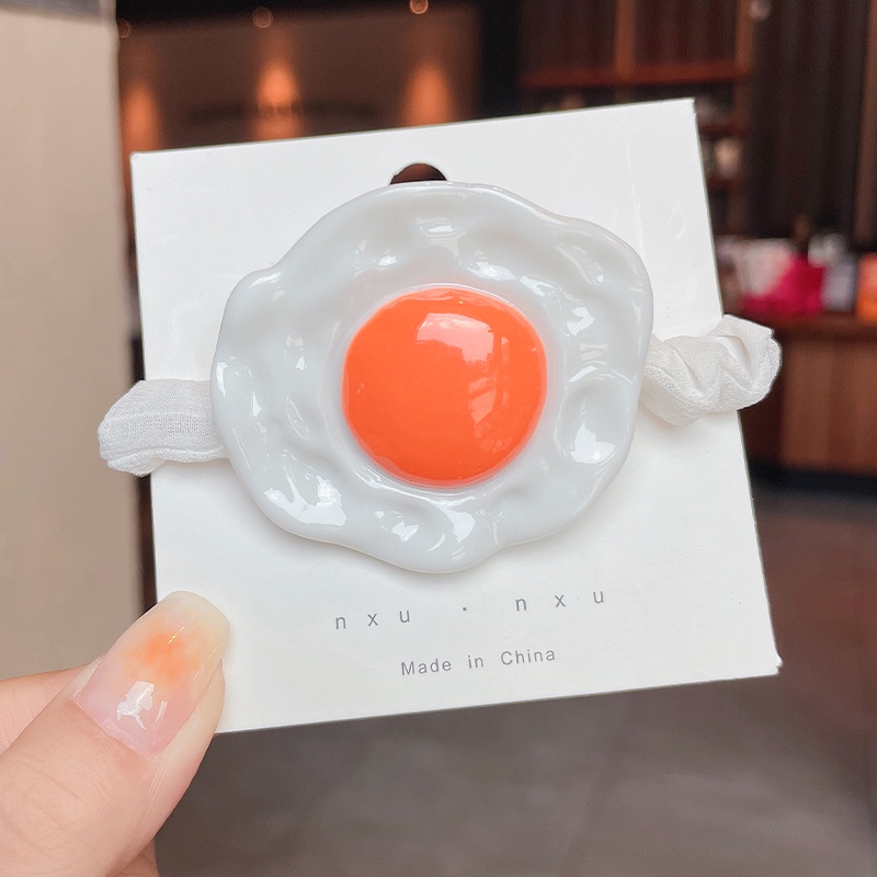 Kẹp Tóc Hình Quả Trứng Dễ Thương Cho Nữ