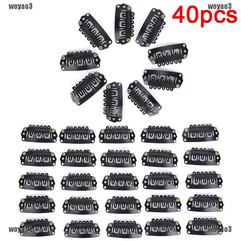 Bộ 40 Ghim Chữ U Đặc Biệt Cho Tóc Giả