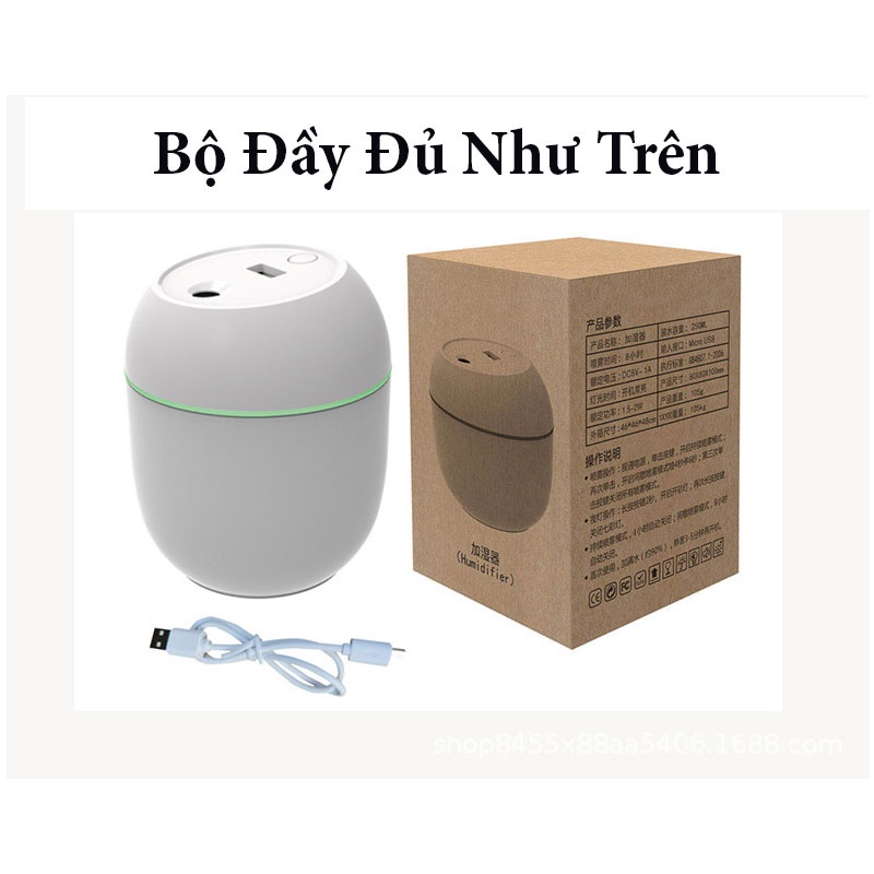 Máy Xông Tinh Dầu Mini - Khuếch Tán Tinh Dầu - Máy Phun Sương Cắm Sạc USB Nhỏ Gọn Tiện Lợi
