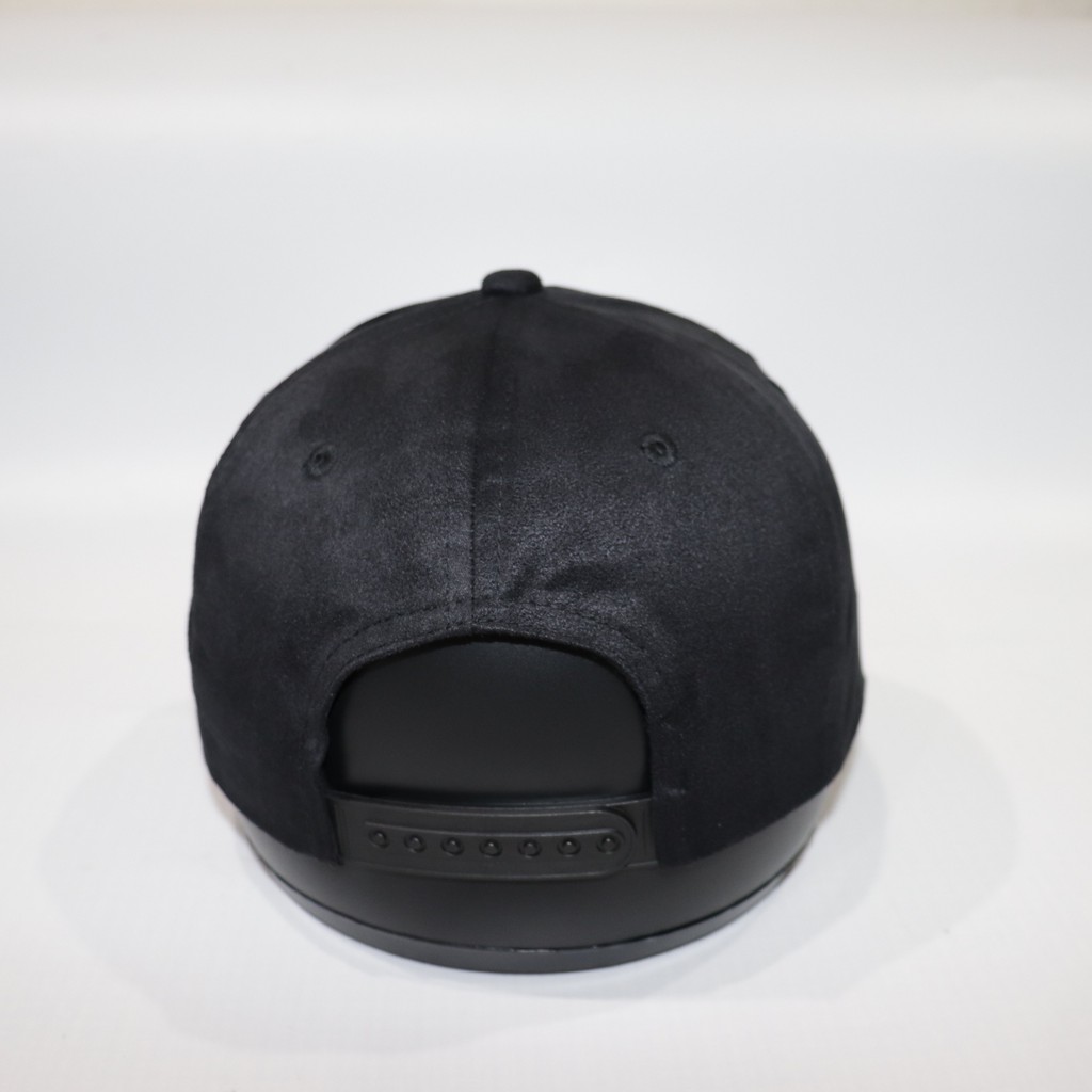 Nón Kết Snapback Full Da Lộn The King Đen Đẳng Cấp Nhà Vua.