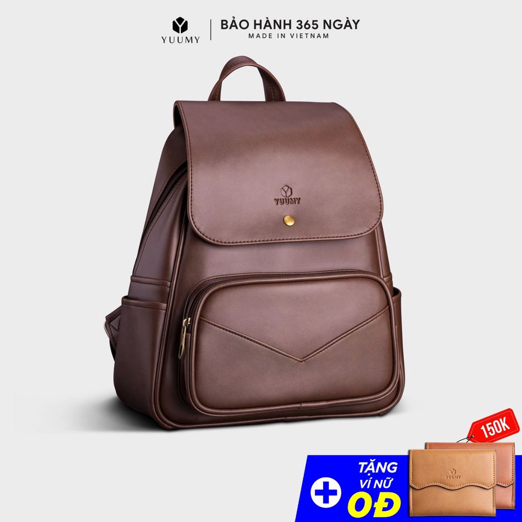 Balo nữ đa năng YUUMY Mellow YBA27 phong cách hiện đại phù hợp đi học, đi chơi - Hàng mới về